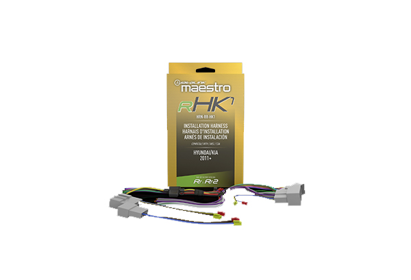  HRN-HRR-HK1 / PLUG & PLAY T-HARNESS FOR HYUNDAI & KIA VEHICLES WITHOUT FACTORY AMPLIFIERS